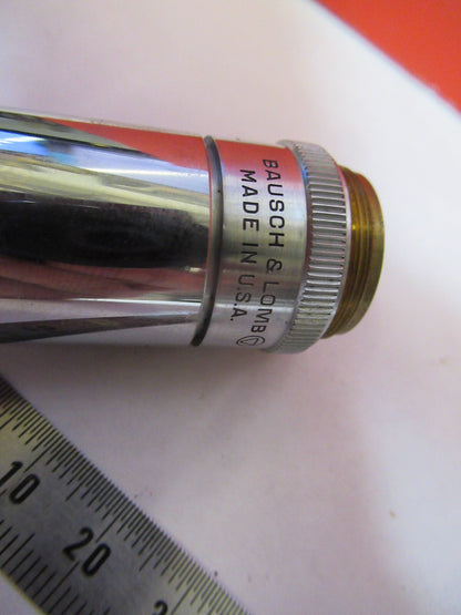 Industrial Bausch & Lomb 100X Lens Objective Microscope