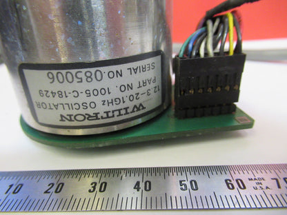 YIG OSCILLATOR MICROWAVE RF FREQUENCY 20 GHz  WILTRON  AS PICTURED  T7-A-36