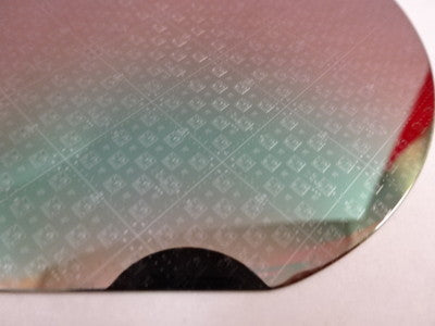 SILICON WAFER SEMICONDUCTOR WITH COMPONENTS COLLECTABLE AS PICTURED &Z5-23