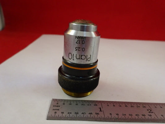 Microscope Part Objective Olympus Plan 10X Optics