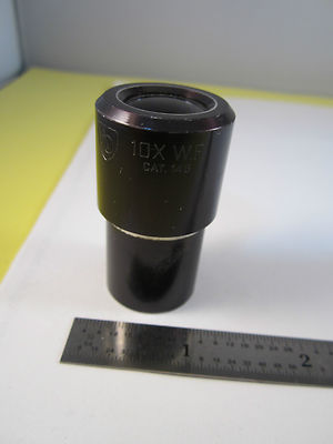 Microscope Part Vintage 10X Wf American Optical Co. American Optics Eyepiece Optics
