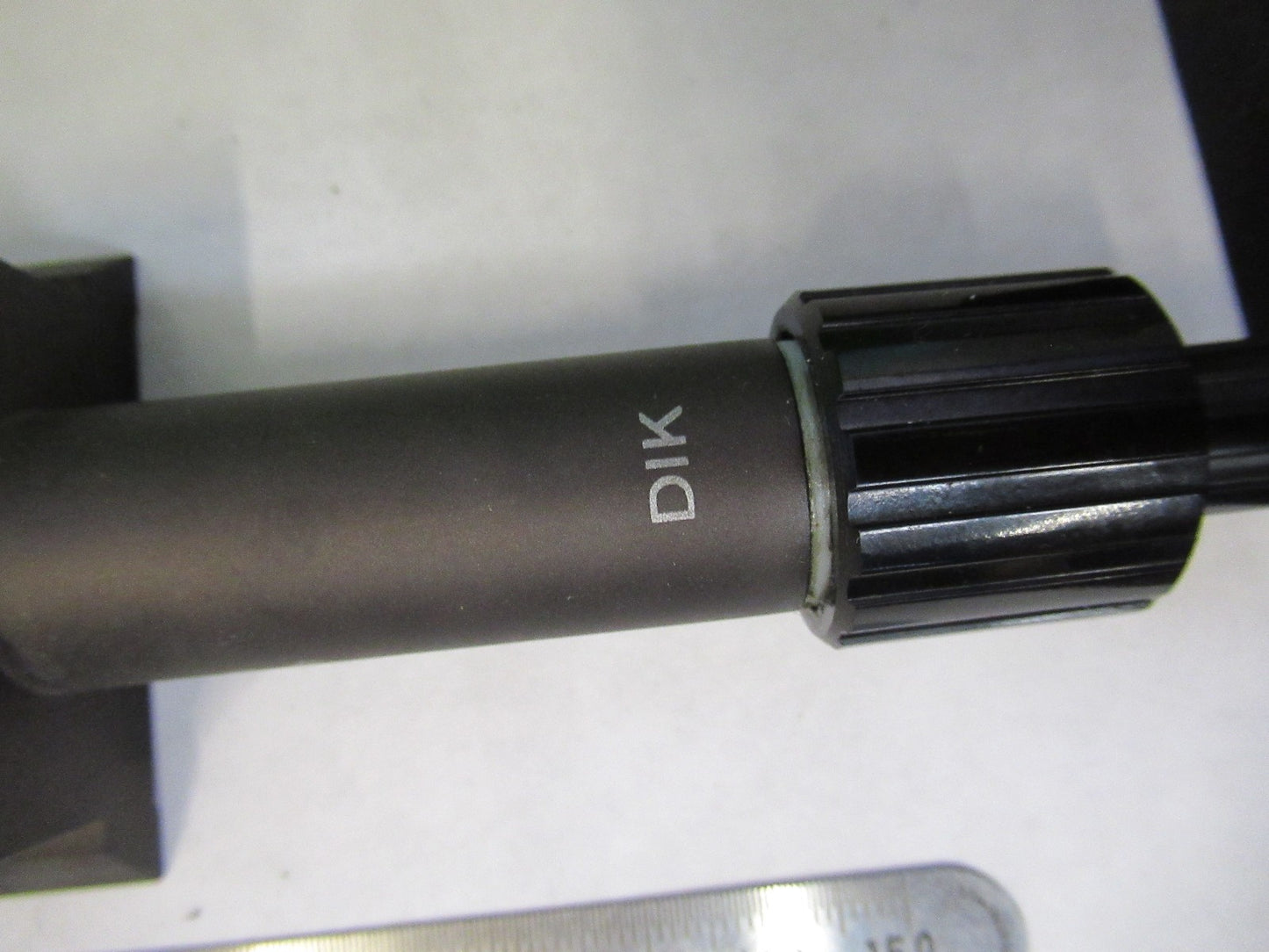 AUS JENA GERMANY DIC SLIDE OPTICS POLARIZER MICROSCOPE PART AS PICTURED V8-B-02