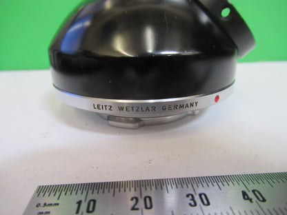 DOME PRISM HEAD POL ERNST LEITZ GERMANY MICROSCOPE PART AS PICTURED &R2-A-56