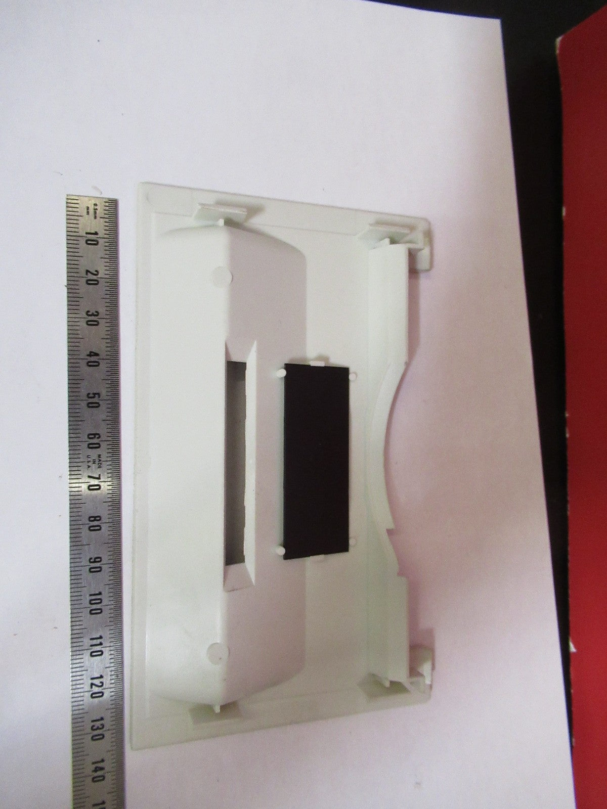 LEICA LEITZ GERMANY DMRB  PLASTIC COVER MICROSCOPE PART AS PICTURED T7-A-94