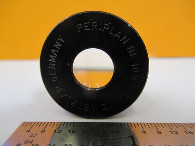 LEITZ GERMANY EYEPIECE OCULAR NF 10X MICROSCOPE PART AS PICTURED &4T-A-42