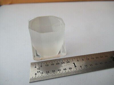 OPTICAL  GLASS PRISM ASSEMBLY LASER OPTICS AS PICTURED F2-A-252