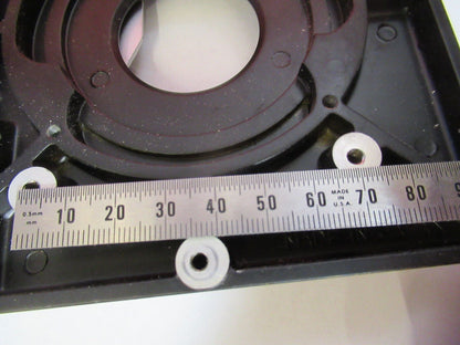 NIKON JAPAN XY STAGE TABLE EPOI MICROSCOPE PART AS PICTURED &S6-A-20