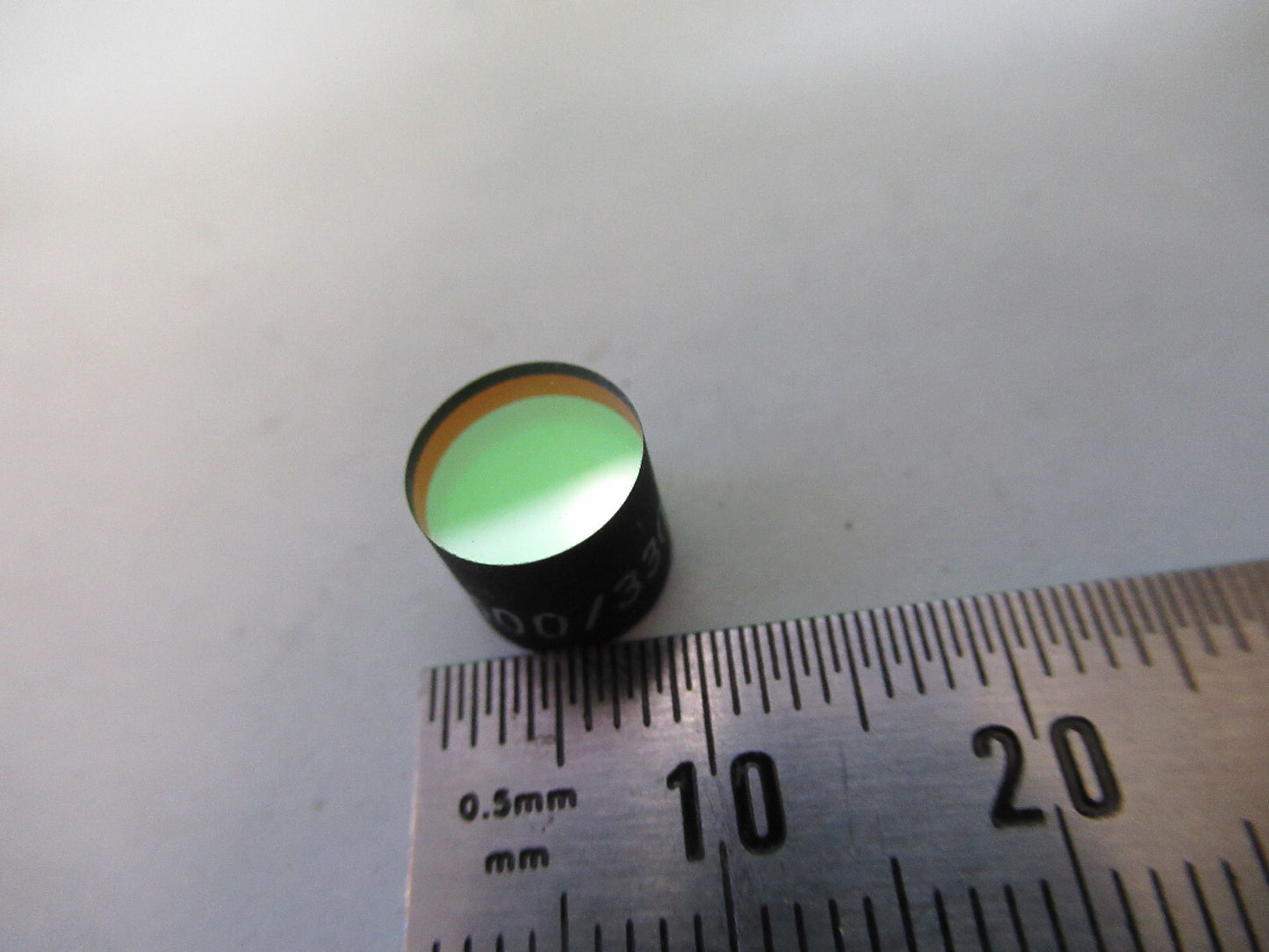 OPTICAL LENS FILTER BLUE 4500 nm LASER OPTICS AS PICTURED X7-A-46
