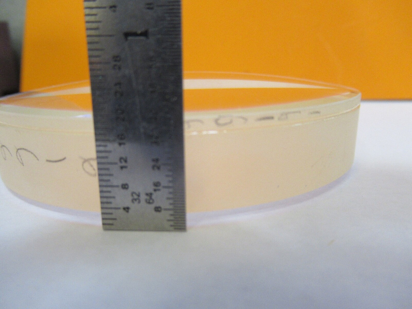 Optical Flat Large Bi Convex Glass Lens Laser Optics