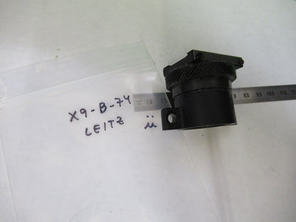 LEITZ GERMANY DIAPHRAGM IRIS ASSEMBLY MICROSCOPE PART AS PICTURED X9-B-74