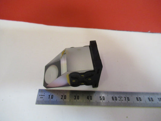 Ernst Leitz Wetzlar Glass Prism Head Optics Microscope Part