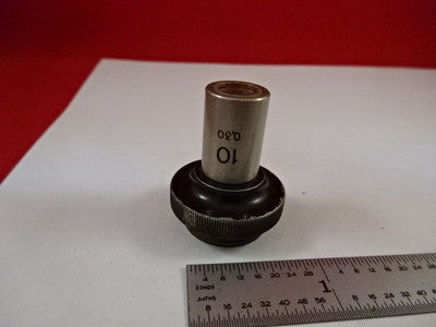Objective Carl Zeiss AG 10X Optics Microscope Part AS IS