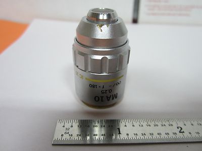 Microscope Part Objective Olympus Ma 10X Japan Infinity Optics