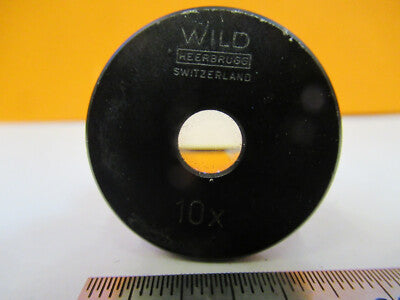 Wild Swiss Heerbrugg Lens Eyepiece 10x Microscope Part