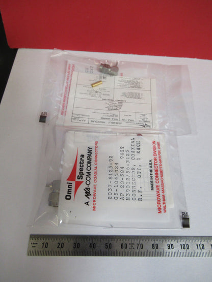 Lot 2 Ea Amphenol Right Angle Connector M39012/56-3125 RF Coaxial