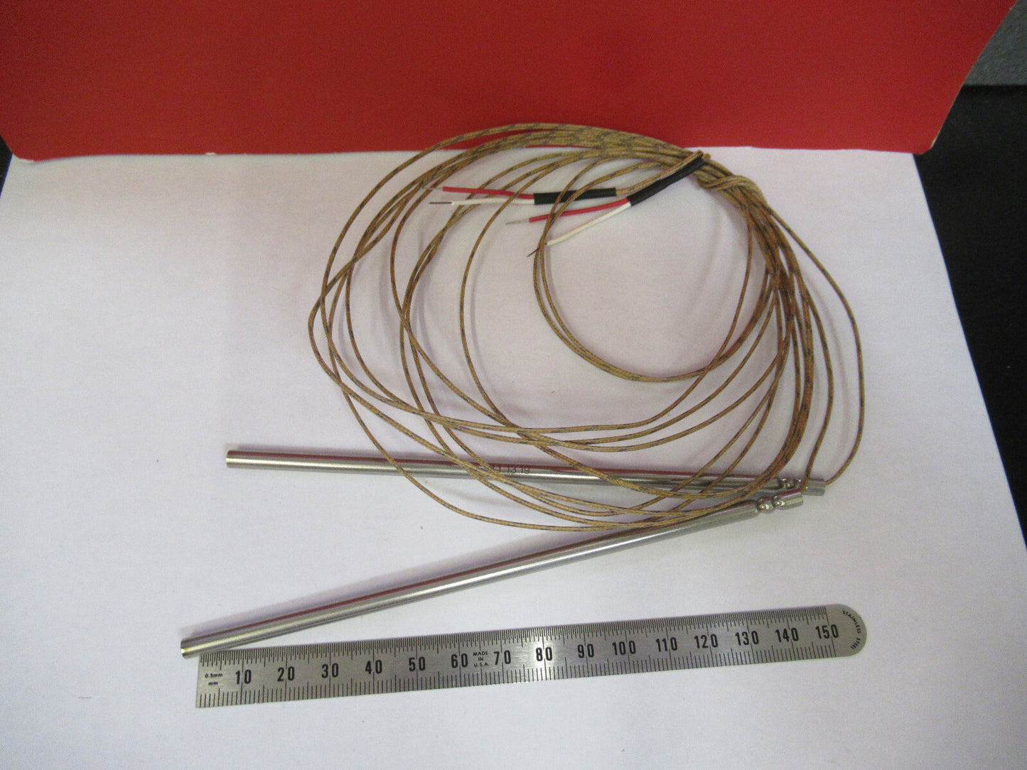 Lot Thermocouple J in Steel Well