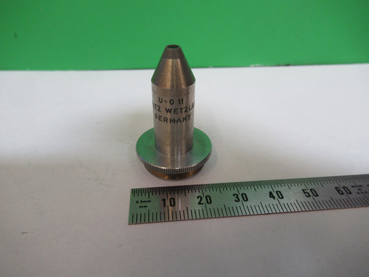 Ernst Leitz Wetzlar Rare Objective U-011 Microscope Part