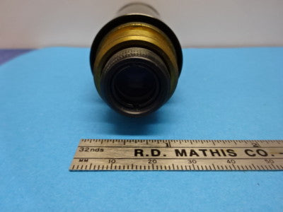 MICROSCOPE PART MOUNTED INSPECTION METROLOGY LENS OPTICS AS IS #90-75