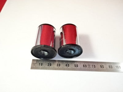 PAIR LEITZ GERMANY 10X LENS EYEPIECE OCULAR MICROSCOPE PART OPTICS &99-A-25