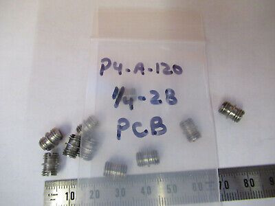 PCB PIEZOTRONICS LOT ACCESSORIES stud steel screw 1/4-28 AS PICTURED P4-A-120