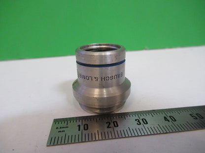 BAUSCH LOMB 5X OBJECTIVE LENS MICROSCOPE PART AS PICTURED Q7-B-42