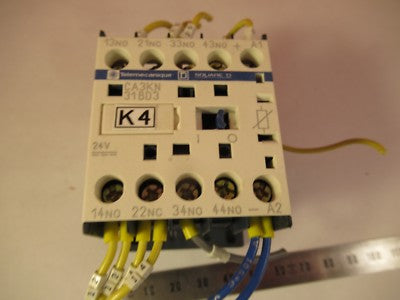 TELEMECANIQUE FRANCE CA3KN 24V CONTACTOR CONTROL SYSTEMS &FT-4-04
