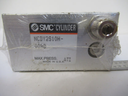 SMC JAPAN CYLINDER PNEUMATIC AIR NCDY2S10H CONTROL AS PICTURED &W2-B-46