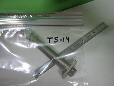 MICROSCOPE PART OPTICAL GAERTNER FIXTURE ?? THE BAKER OPTICS AS IS BIN#T5-14