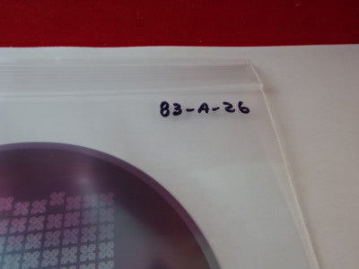 COLLECTABLE SEMICONDUCTOR WAFER SILICON WITH COMPONENTS NICE AS IS #83-A-26