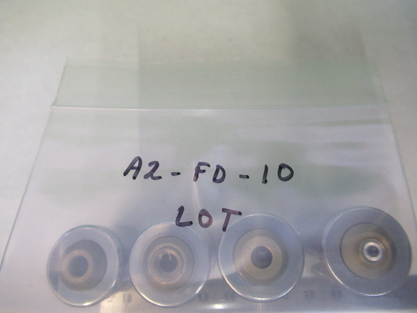 BAUSCH LOMB LOT INDUSTRIAL OBJECTIVE MICROSCOPE PART AS PICTURED A2-FD-10