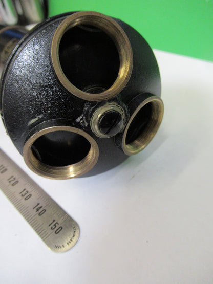 Spencer Lens Co. American Optical Co. Antique Tubus + Nosepiece Old Microscope Part