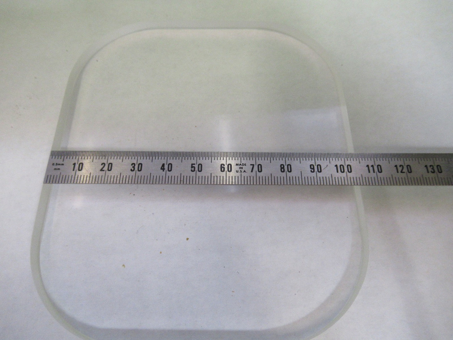 OPTICAL BK7 WINDOW HUGE THICK LASER OPTICS NICE AS PICTURED U8-A-110