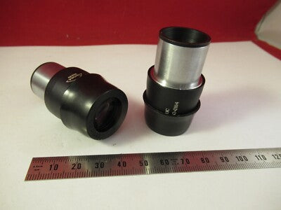 Pair Tiyoda Tokyo Eyepiece Ocular Microscope Part Optics