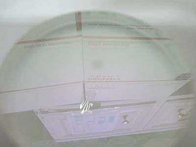 Optical UV Ultraviolet Coated Lens [burnt spot] Laser Optics