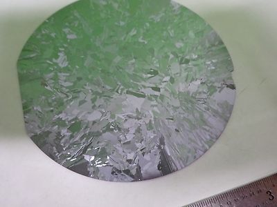 Semiconductor Wafer Silicon with Twining [cracked]