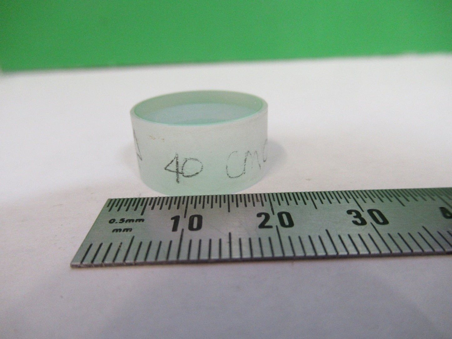 OPTICAL COATED DICHROIC MIRROR FILTER LASER OPTICS LENS AS PICTURED U8-A-129