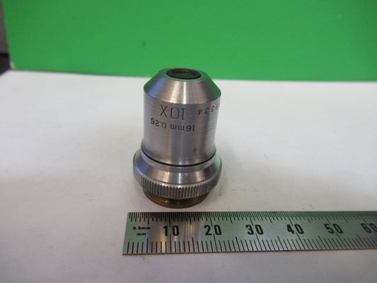Bausch Objective 10X Strain Free Pol Polarization Microscope Part
