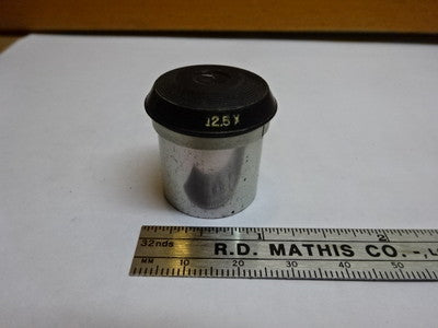 MICROSCOPE PART BAUSCH LOMB EYEPIECE 12.5X OPTICS AS IS #81-67
