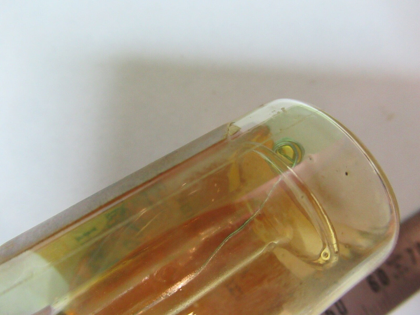 ANTIQUE SPENCER IMMERSION OIL BOTTLE  MICROSCOPE PART AS PICTURED G5-A-14