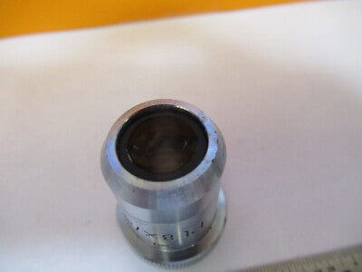 LEITZ WEZTLAR OBJECTIVE PL 8X INFINITY OPTICS MICROSCOPE PART AS PIC &H8-C-19