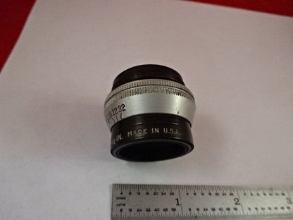 Antique Optical Lens Anastigmat Ilex Paragon 3 1/2 Inches Optics