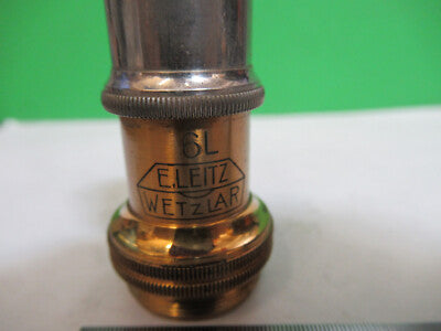 ANTIQUE ERNST LEITZ 45X 6L OBJECTIVE MICROSCOPE PART AS PICTURED Z1-A-56