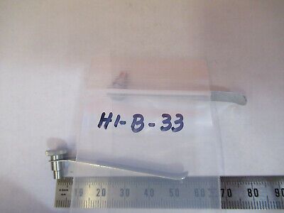 PAIR of CLIPS STAGE MICROSCOPE PART AS PICTURED &H1-B-33
