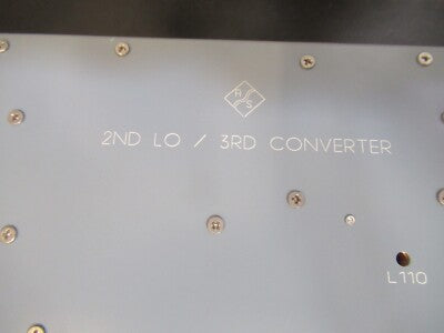 BOARD for ROHDE & SCHWARZ EMI RECEIVER 2nd LO 3rd CONVERTER 848.3507.02 &B5-A-09