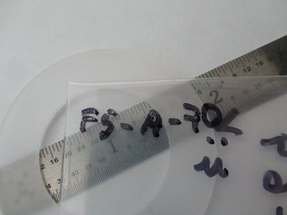 Blank Piezoelectric Quartz Crystal X-cut Unplated Piezo Sensor AS Pic