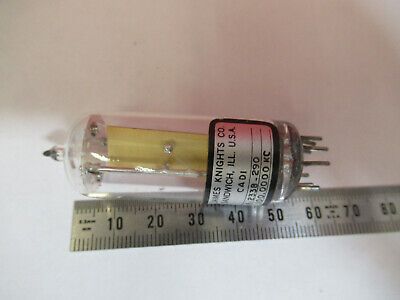 RARE ANTIQUE JAMES KNIGHTS JK 100KC CADI QUARTZ CRYSTAL GLASS PKG AS PIC 3-DT-A1