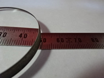 OPTICAL BI CONVEX Bi CX LENS GLASS OPTICS AS PICTURED &99-62