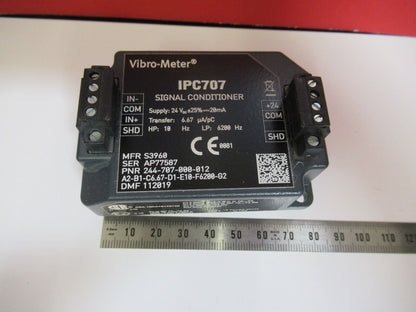MEGGITT VIBRO-METER SWISS IPC707 244-707- 000-012 AMP MODULE for SENSORS Y4-A-07