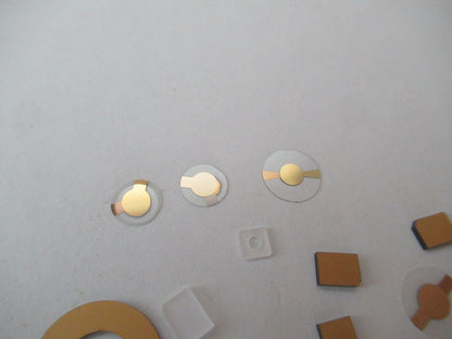 LOT X Y XY-CUT PIEZO QUARTZ PIEZOELECTRIC BLANKS ULTRASONIC SENSOR &F5-A-157