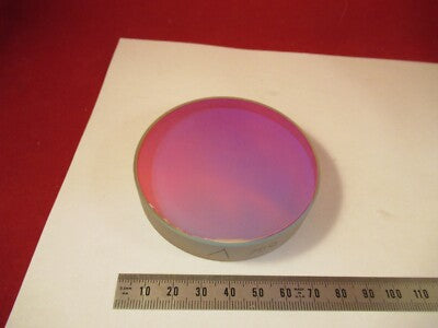 Optical Flat 1/10 Wave Coated Zerodur Beam Splitter 3" Diameter Optics